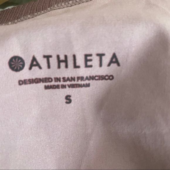 Athleta Rincon Printed Dress Evian Hearth Rose S - Picture 12 of 15